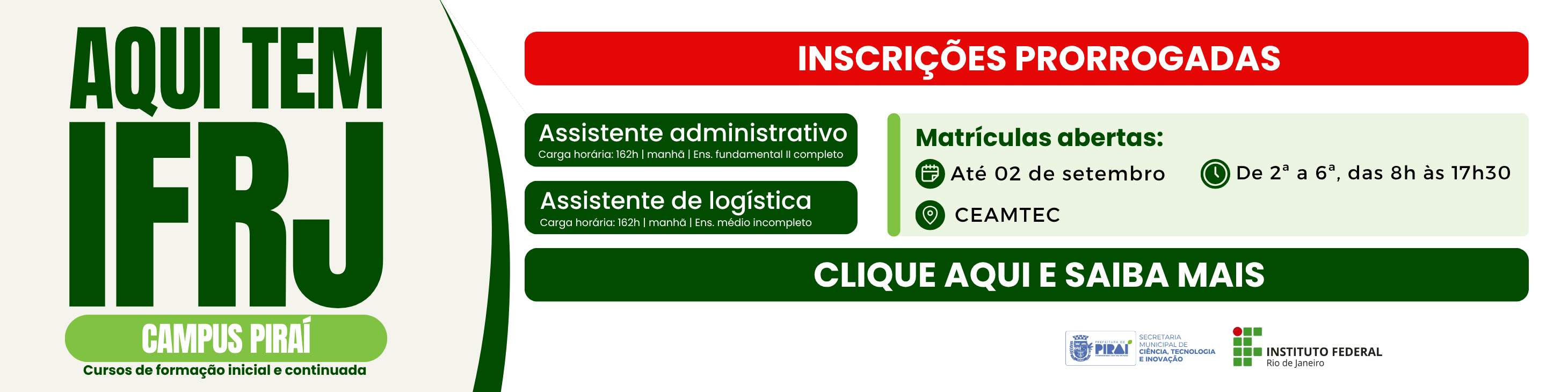 Matrículas IRFJ