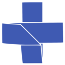 Desenho da cruz do SUS.