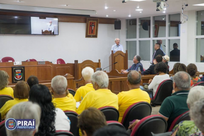 Sessão solene abre Semana Municipal do Idoso