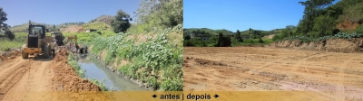 Secretaria de Serviços Públicos constrói rede de drenagem e esgoto em Santanésia
