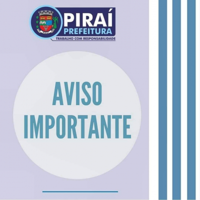 Coronavírus: Prefeitura de Piraí prorroga validade de alvarás de localização e funcionamento expedidos no ano de 2019