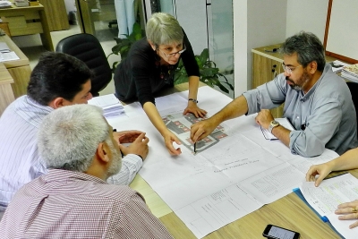 Técnicos da Prefeitura debatem detalhes do projeto Jardins Santa Mônica