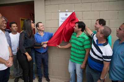 Prefeitura inaugura Ginásio Poliesportivo e Telecentro em Rosa Machado