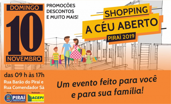 Shopping a Céu Aberto 2019 acontece em novembro