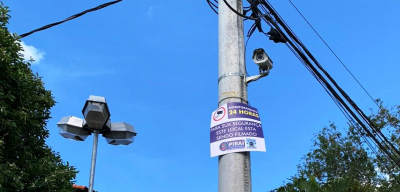 Novas Câmeras de Segurança são instaladas em Arrozal