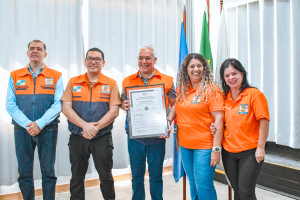 Piraí recebe certificado de resiliência pela gestão de riscos e desastres