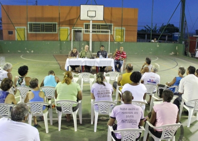 Conselho Comunitário de Segurança se reúne com moradores do Cruzeiro