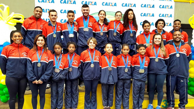 Piraí conquista 16 medalhas no Campeonato Brasileiro de Ginástica de Trampolim