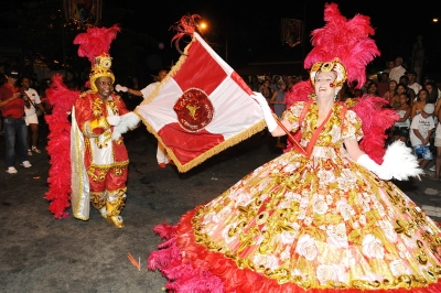 Escola de Samba Imperatriz Arrozalense anima o domingo em Arrozal