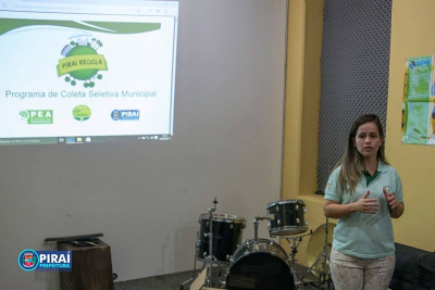 Piraí Recicla inicia etapa de Educação Ambiental com servidores públicos