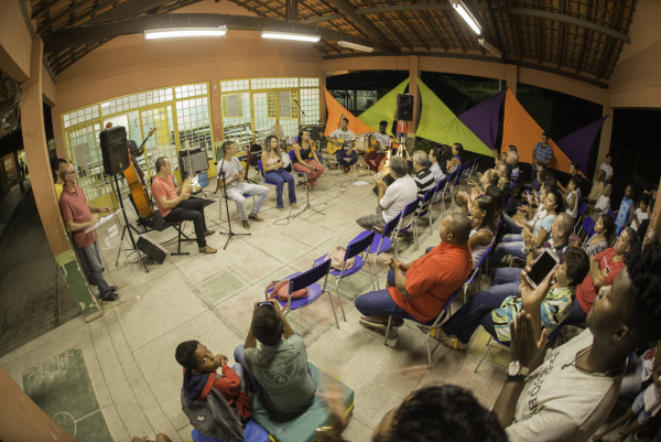 Caiçara recebe pólo do projeto Piraí, Acordando Sons, Musicando Cultura