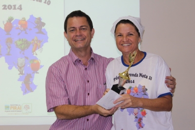 Escolas do município são premiadas no concurso Merenda Nota 10
