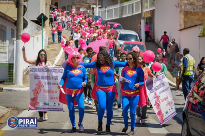 Marcha das Mulheres agita a semana do Outubro Rosa