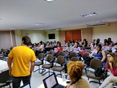 O Creas Piraí participou do encontro de formação continuada dos professores da rede municipal