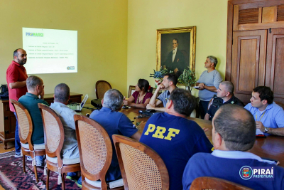 Prefeitura realizou reunião das equipes de segurança para o Piraí Fest 2017