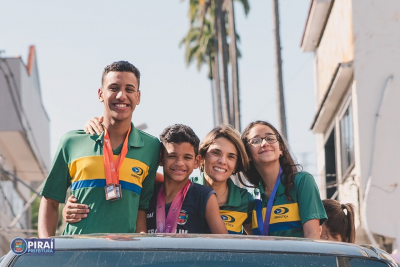 Ginástica de Trampolim de Piraí conquista 2 medalhas de ouro no Sul-Americano