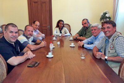 Piraí recebeu a visita do governador Rotary Clube